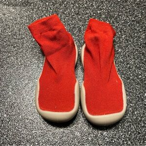 5/$20 Red Toddler Sock Shoes